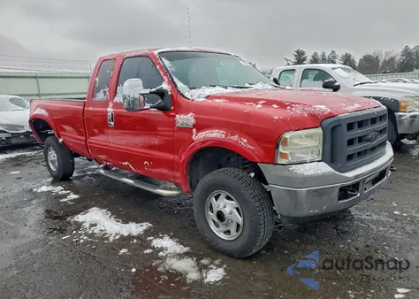 2005 Ford F250 Super Duty from USA, damaged, VIN 1FTSX21555EB70598